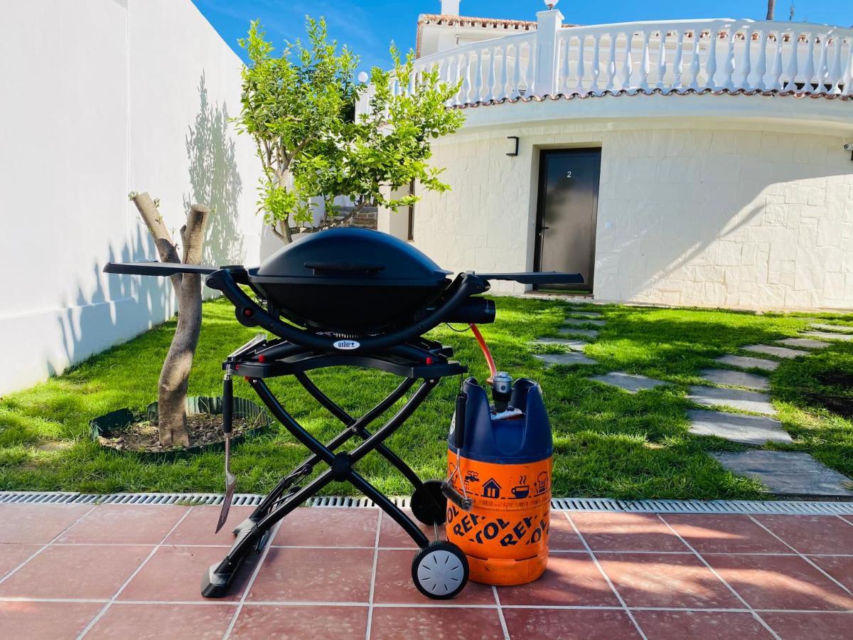 Studio-Near The Beach, Bbq And Seawater Pool マルベーリャ エクステリア 写真
